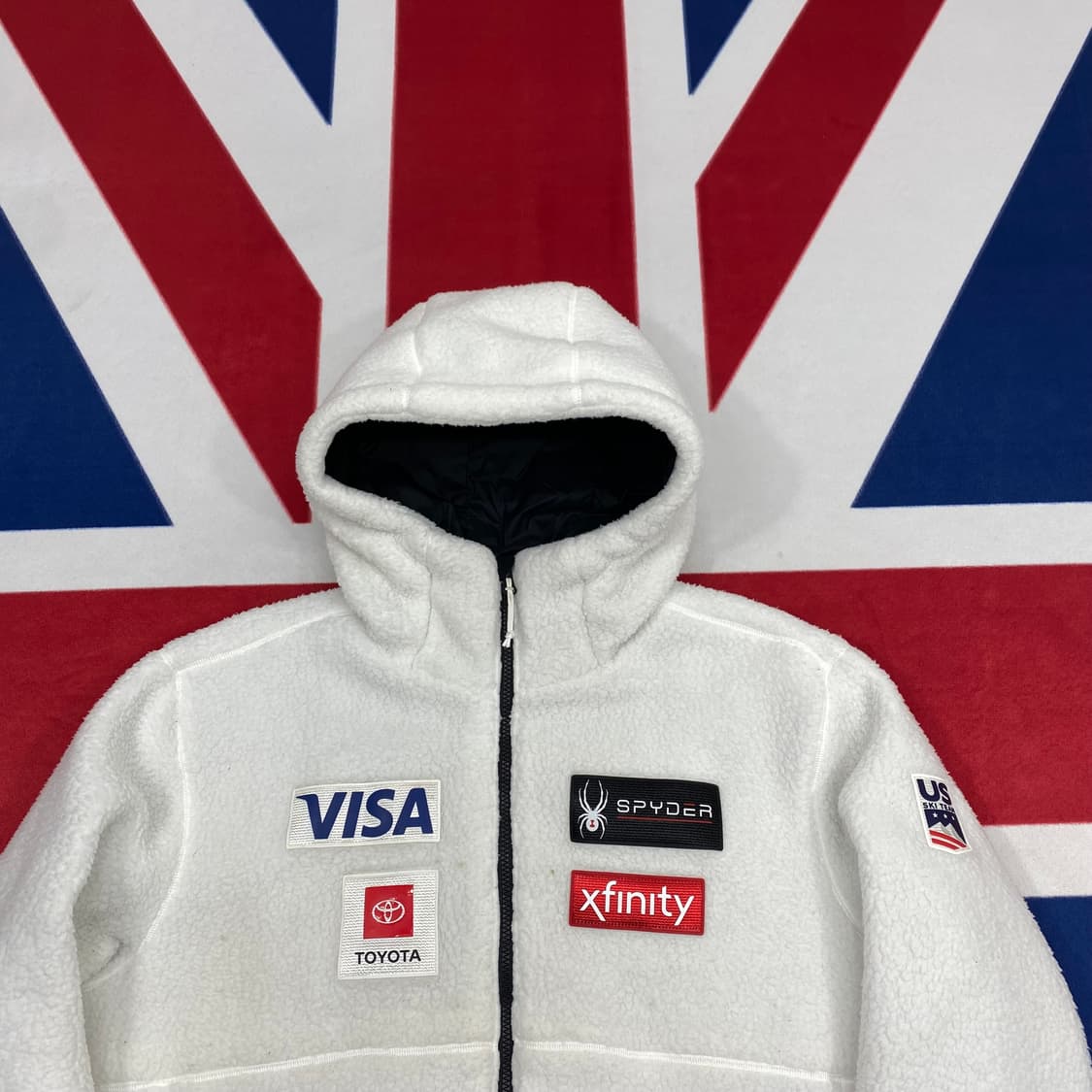 스파이더 후리스 누빔자켓 XXL 상품이미지2