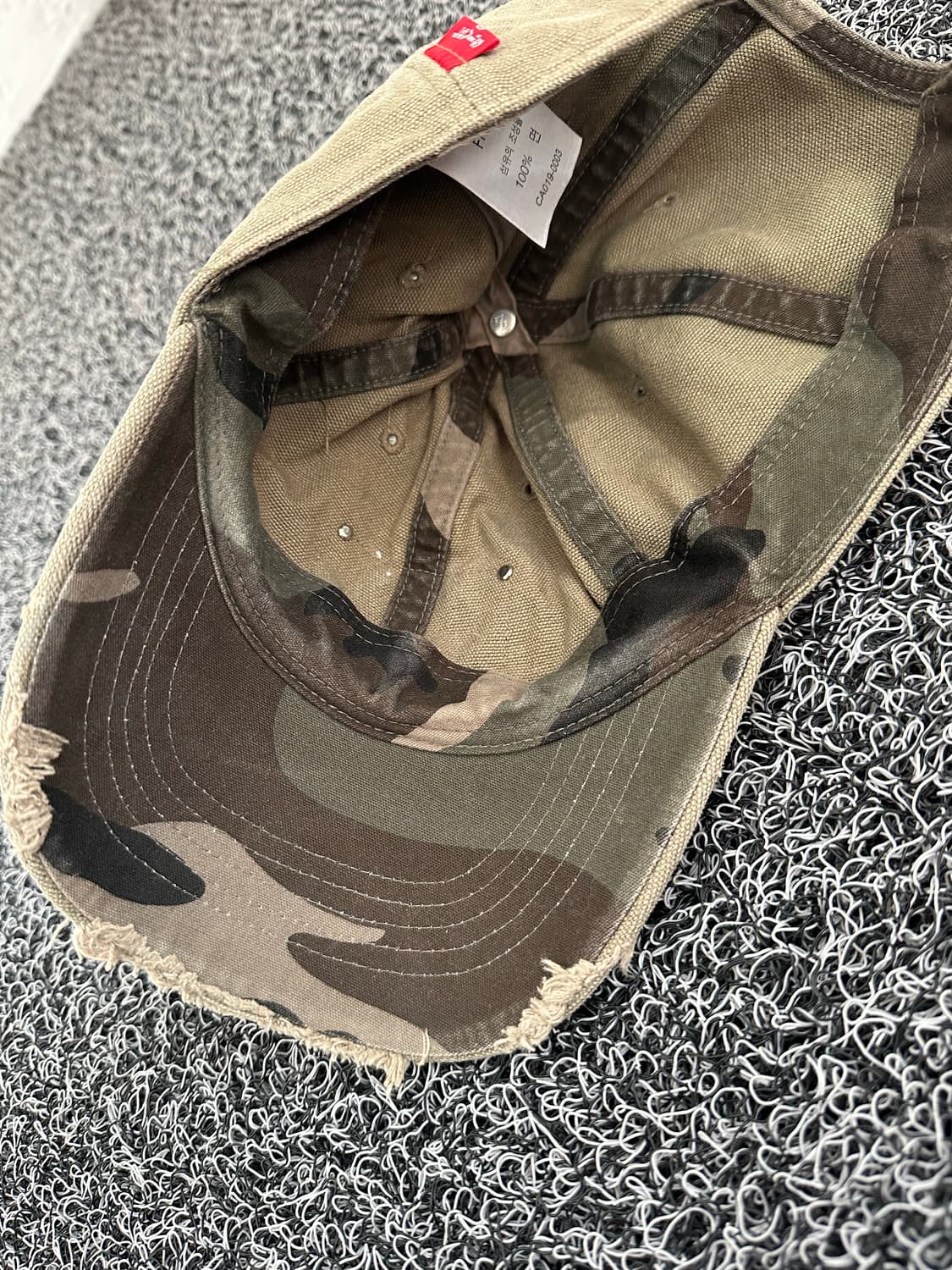 리바이스 빈티지 볼캡 베이지 상품이미지2