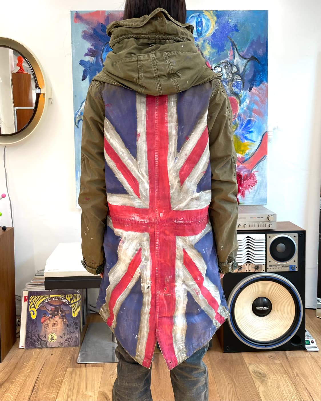 [M] RNA 유니언잭 피쉬테일 파카 상품이미지5