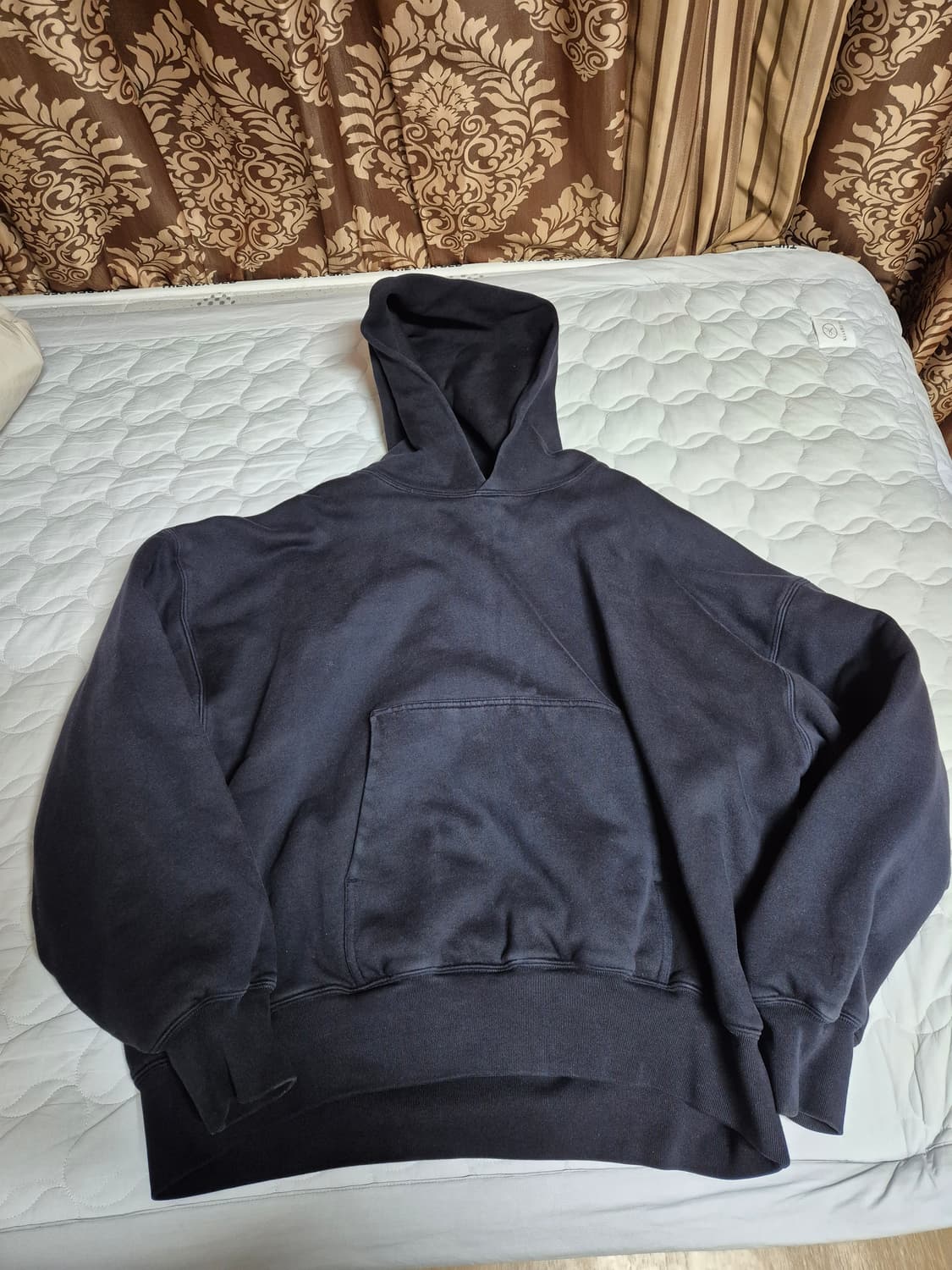 [XXL] 이지갭 블랙 검정 후드 티셔츠 상품이미지1