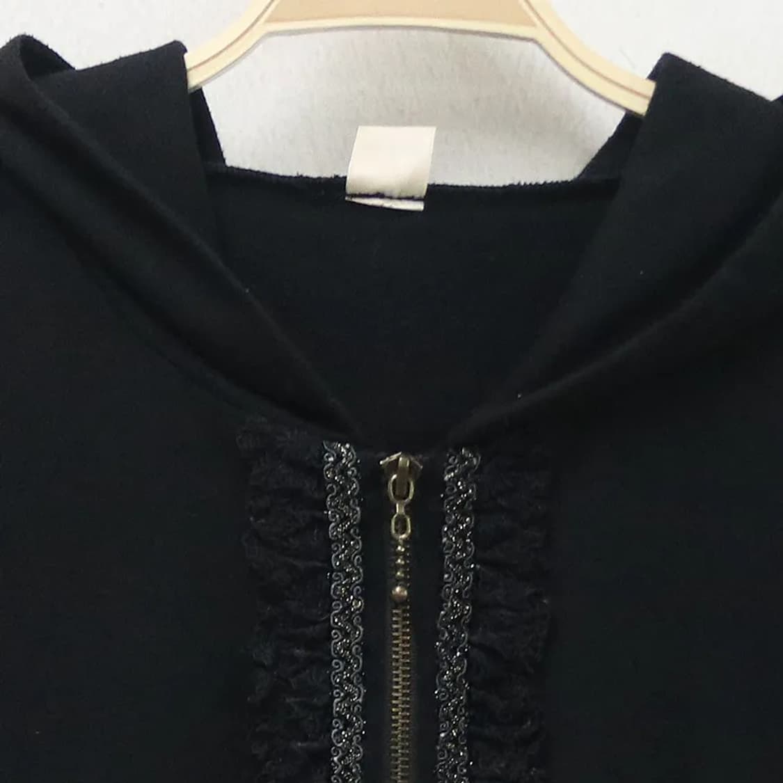 엑시즈 팜  오네갸루 레이스 후드 집업 62373 상품이미지3