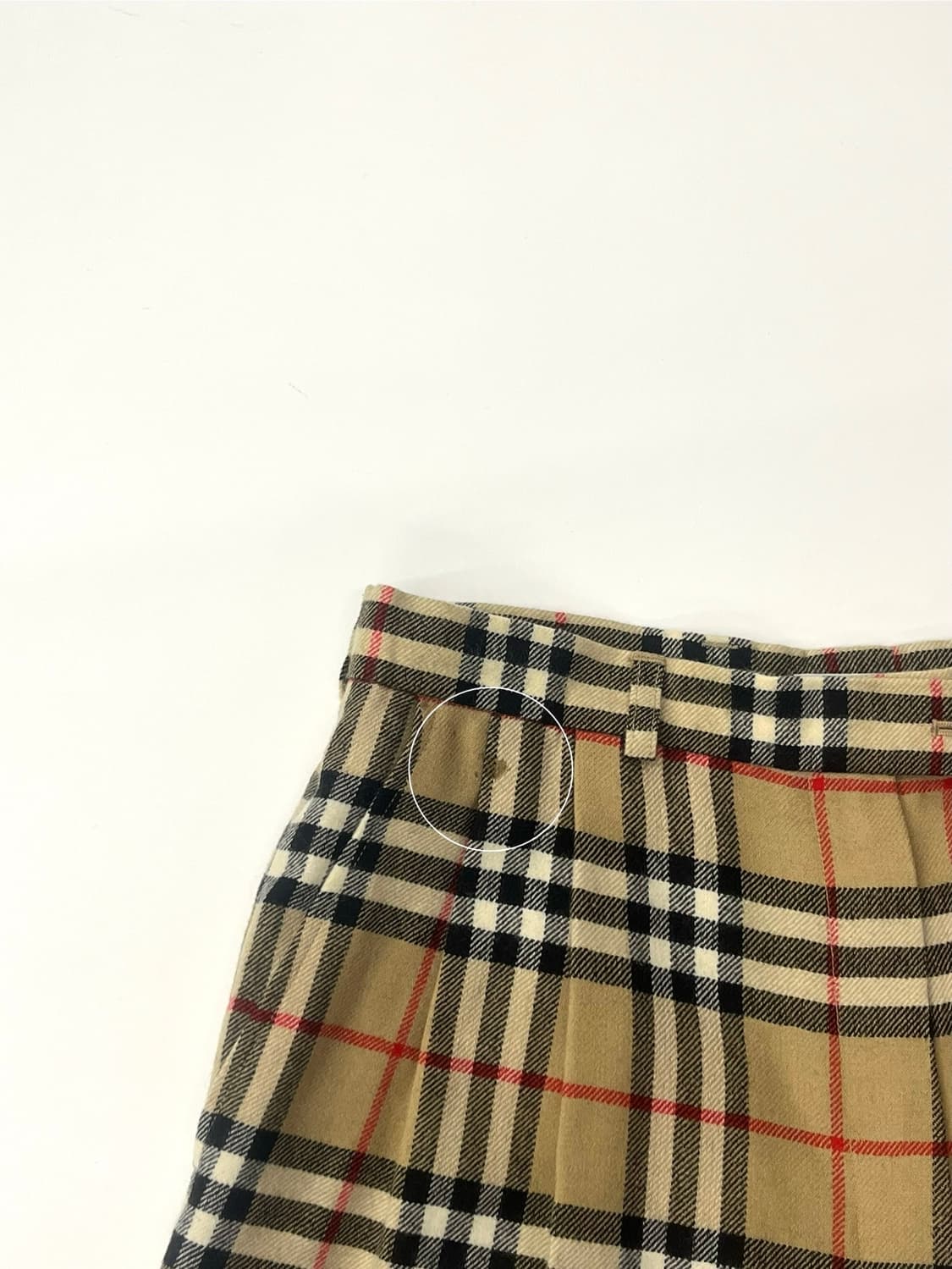 Burberry 버버리 90s 베이지 노바체크 하프팬츠  상품이미지7