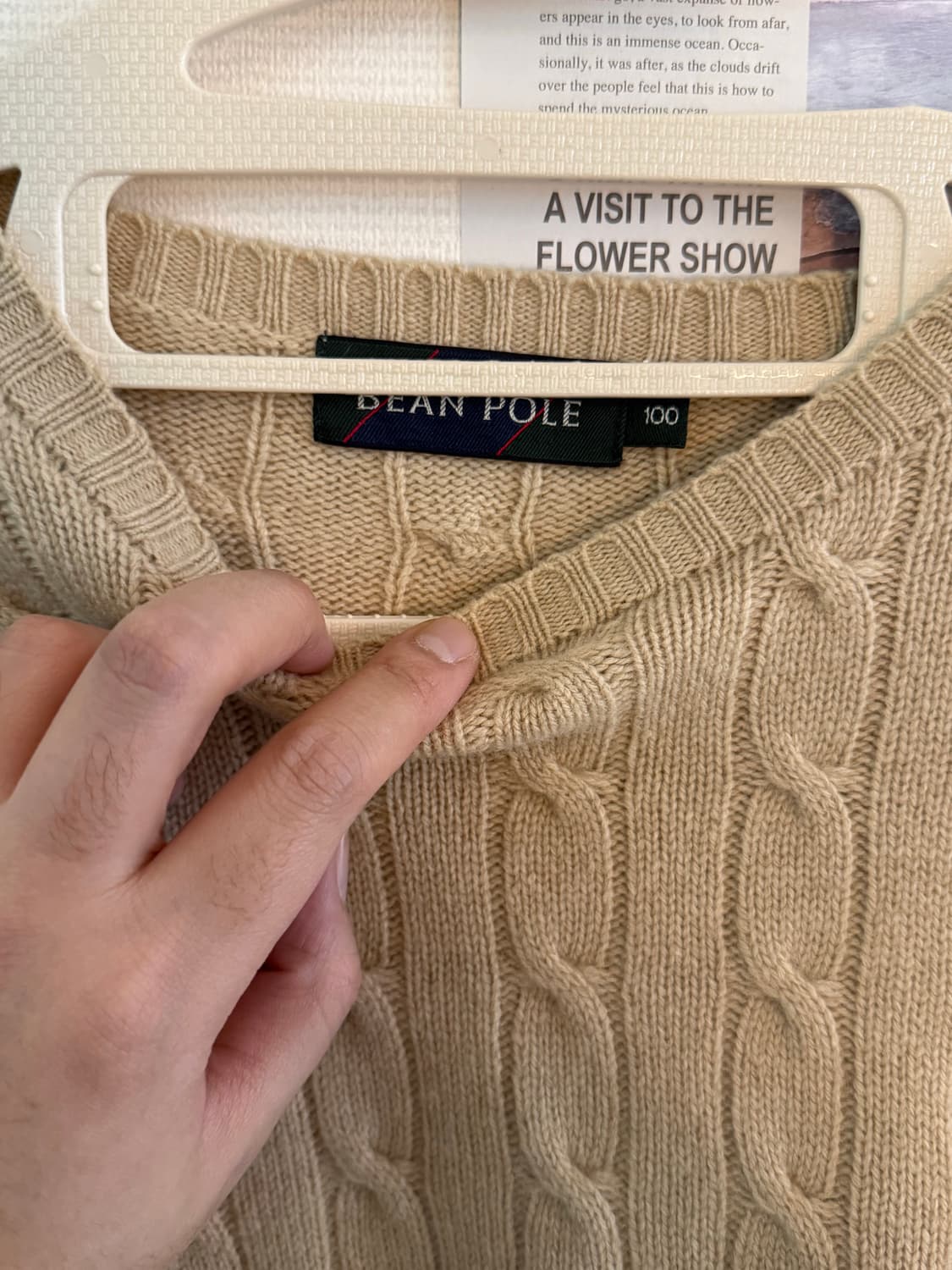 빈폴 꽈베기 니트 상품이미지2