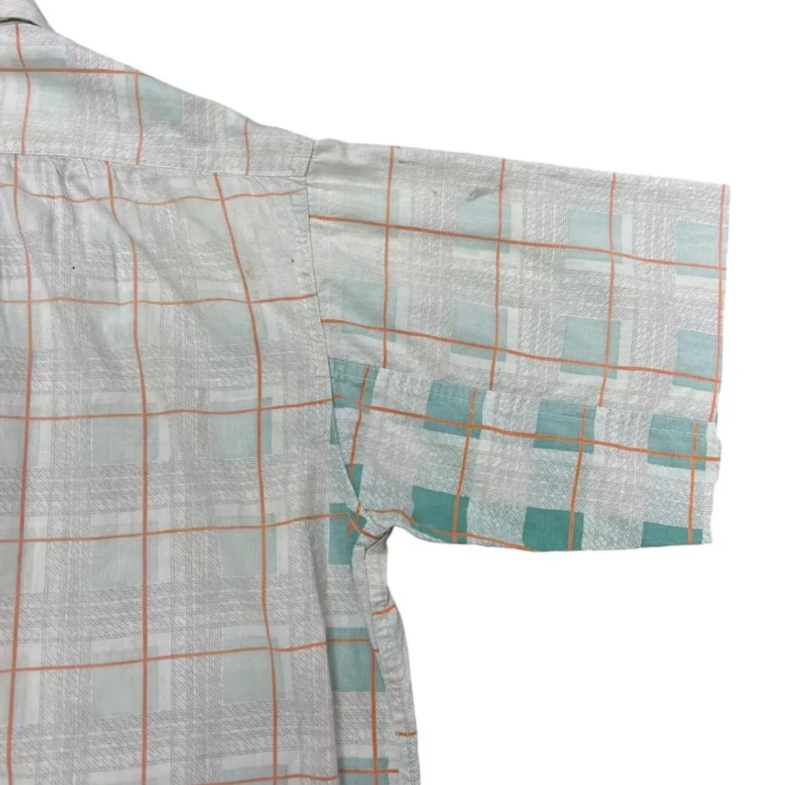 40년대 빈티지 USA 선페이드 셔츠 선페이딩 디스트레스드 상품이미지9