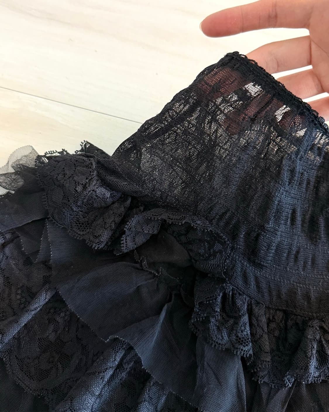 black lace short pants  상품이미지2