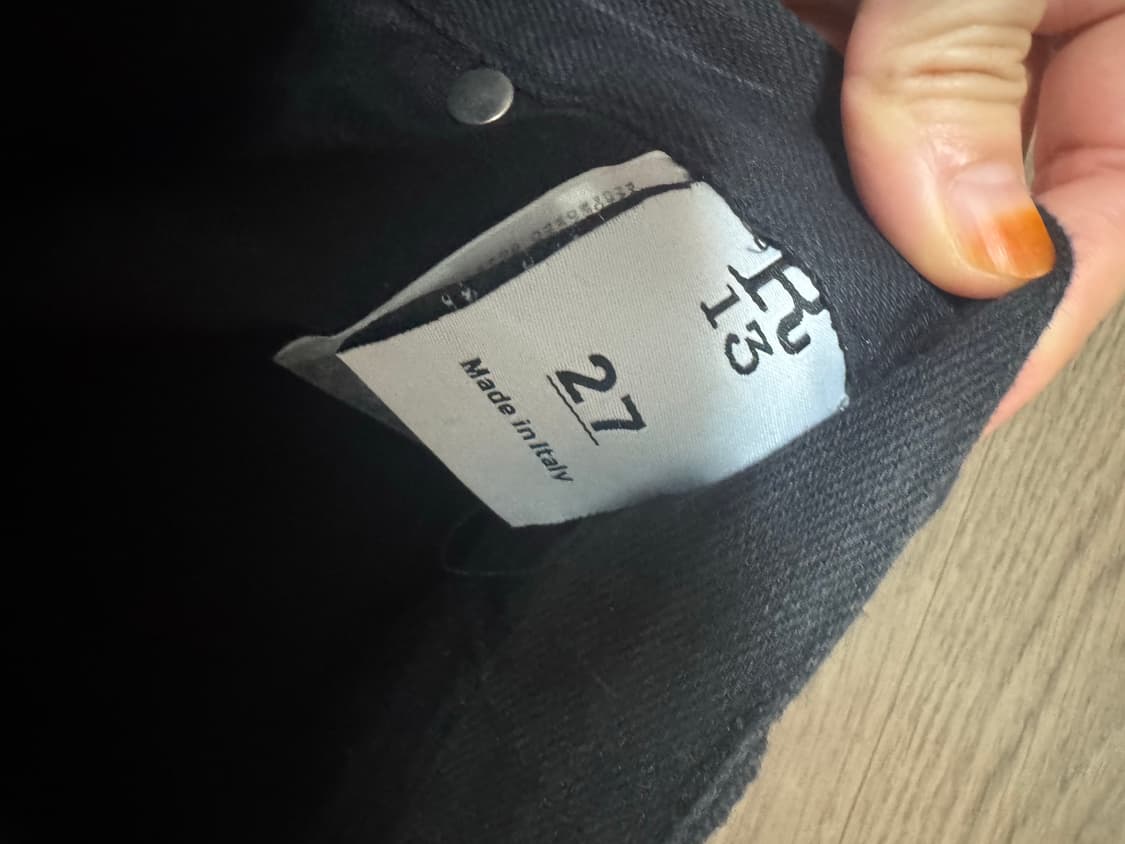 R13 레이어드 데님 팬츠 상품이미지6