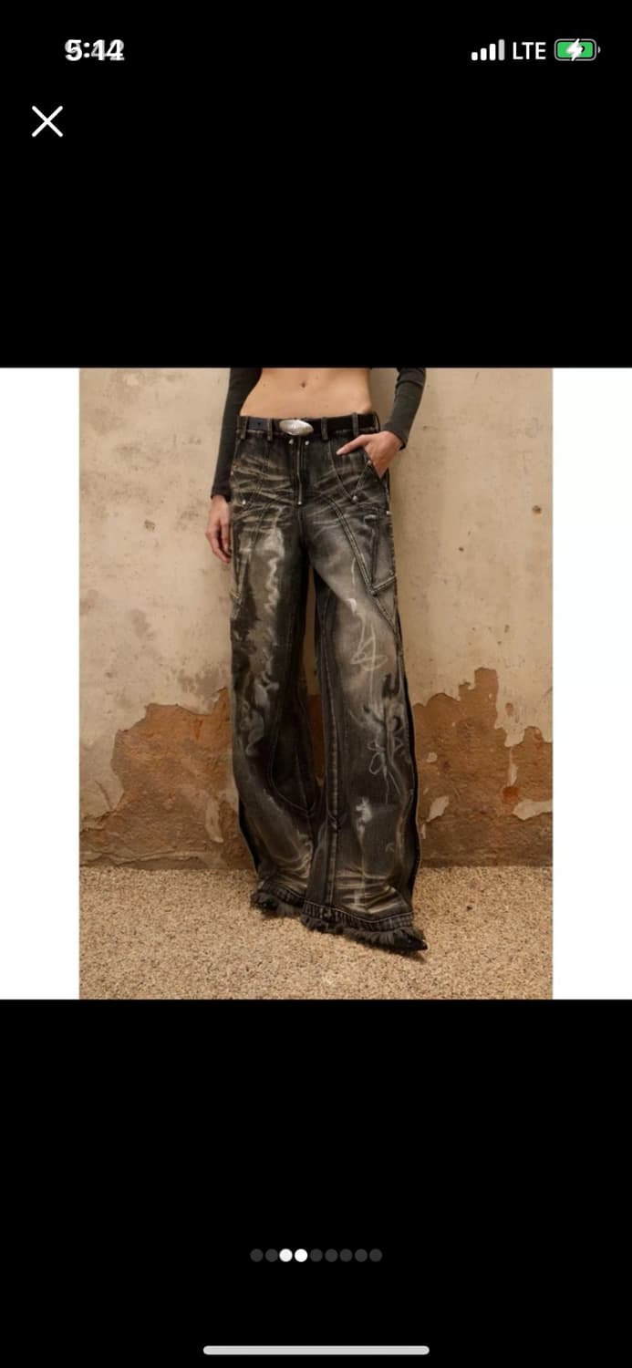 Personsoul 워싱 데님 L 상품이미지2