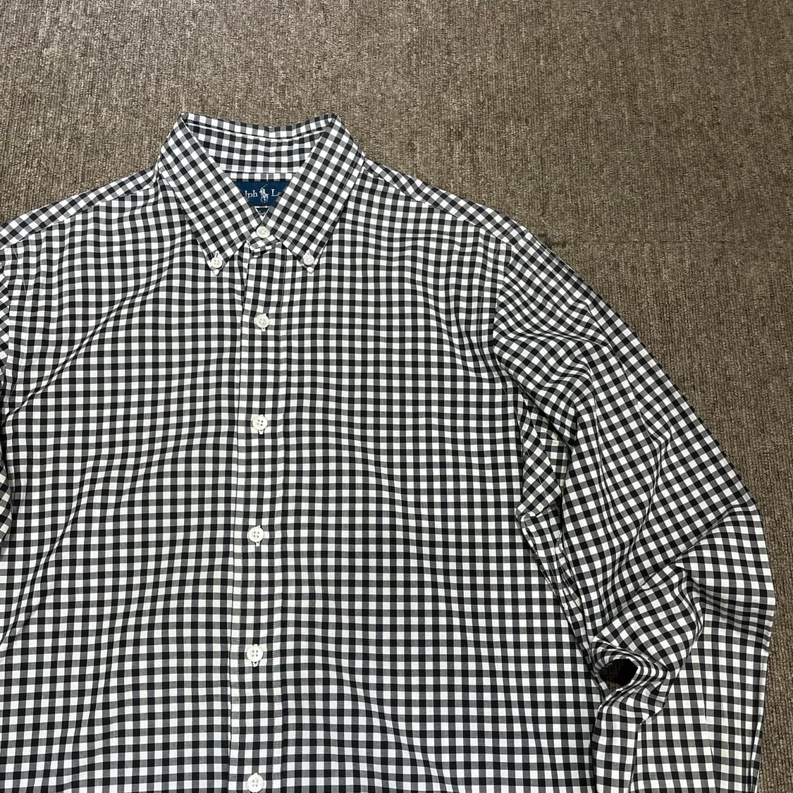 (M) POLO 폴로 랄프로렌 체크 셔츠 상품이미지4