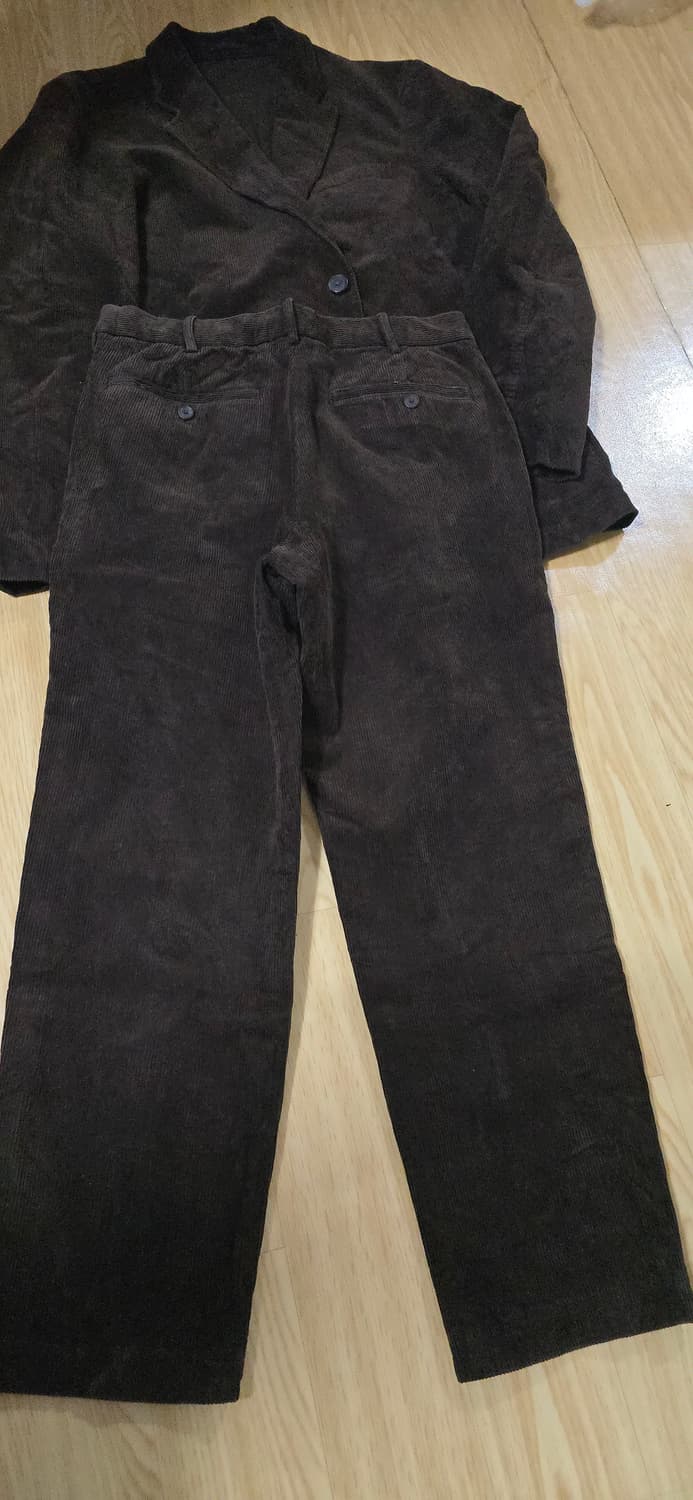 유니클로코듀로이셋업 95~100 상품이미지8