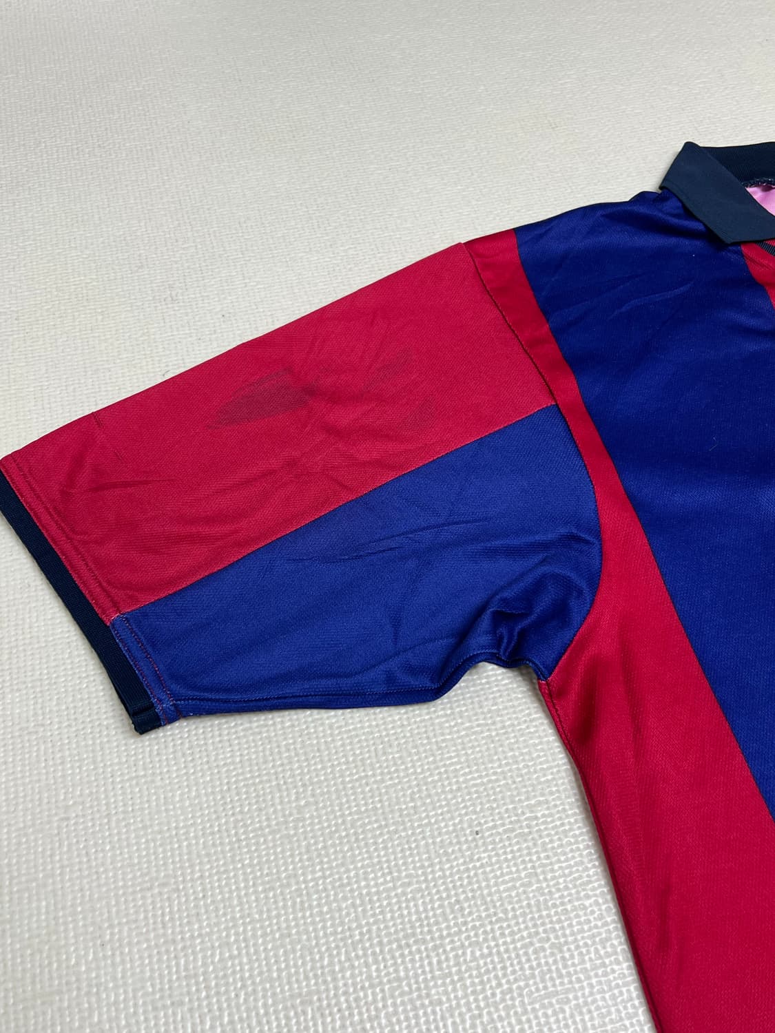 00/01 나이키 바르셀로나 홈 유니폼 퓨욜 L사이즈 상품이미지3