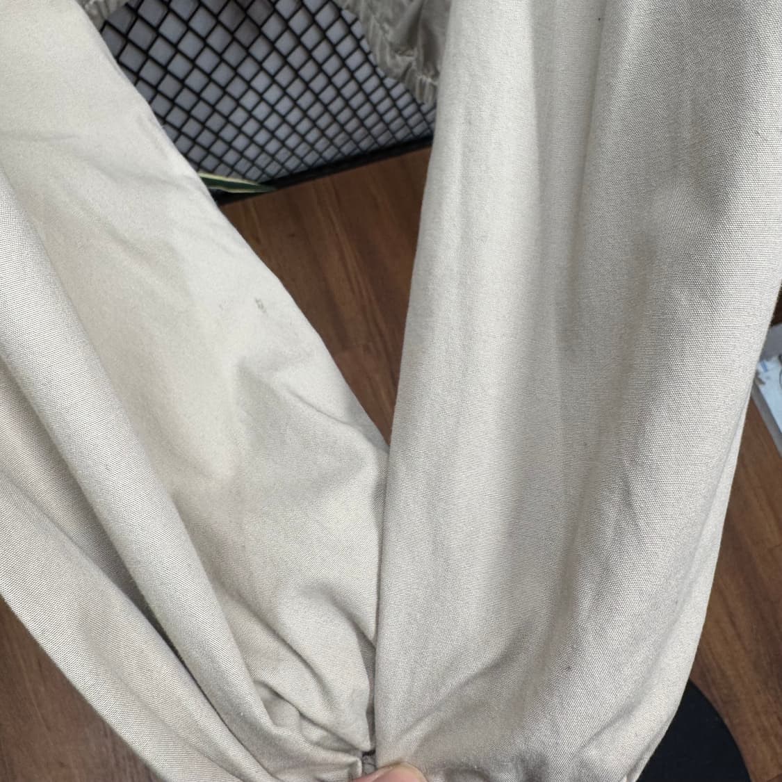 00s 타미힐피거 클래식 블루종 자켓 전면 로고 포인트 베이지 상품이미지8