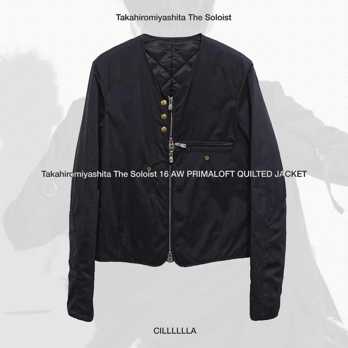 [46]타카히로미야시타 더 솔로이스트 16AW 명작 프리마로프트 퀼팅자켓 상품이미지1