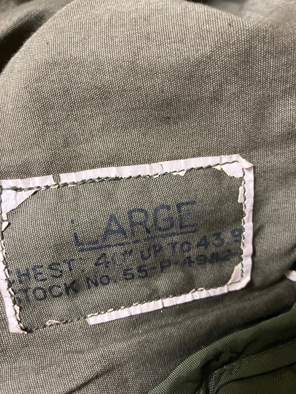 U.S. Army M-51 Fishtail Parka(80’s Ori.. 상품이미지6