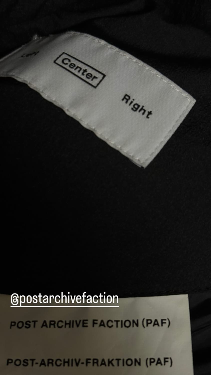 Paf(포스트 아카이브 펙션) Down center 5.0 Size M 상품이미지5