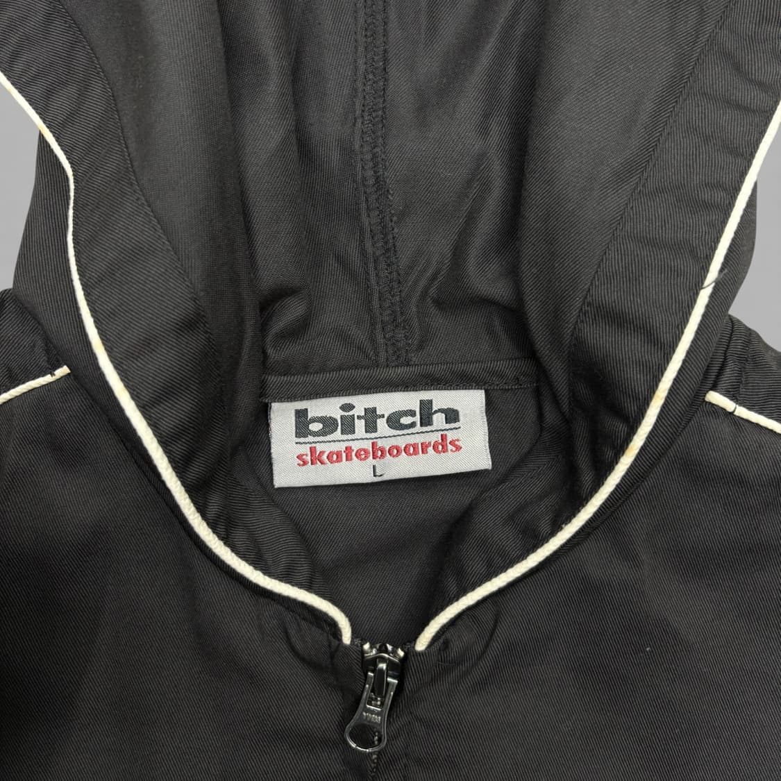00's 비치 스케이트보드 파이핑 후디드 자켓 상품이미지5