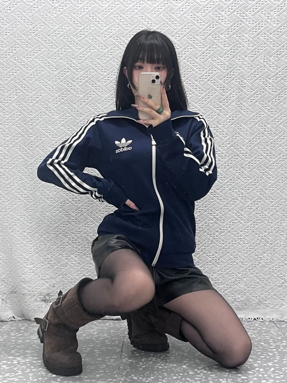 아디다스 빈티지 올드스쿨 레트로 져지 집업 95 C11866 상품이미지1