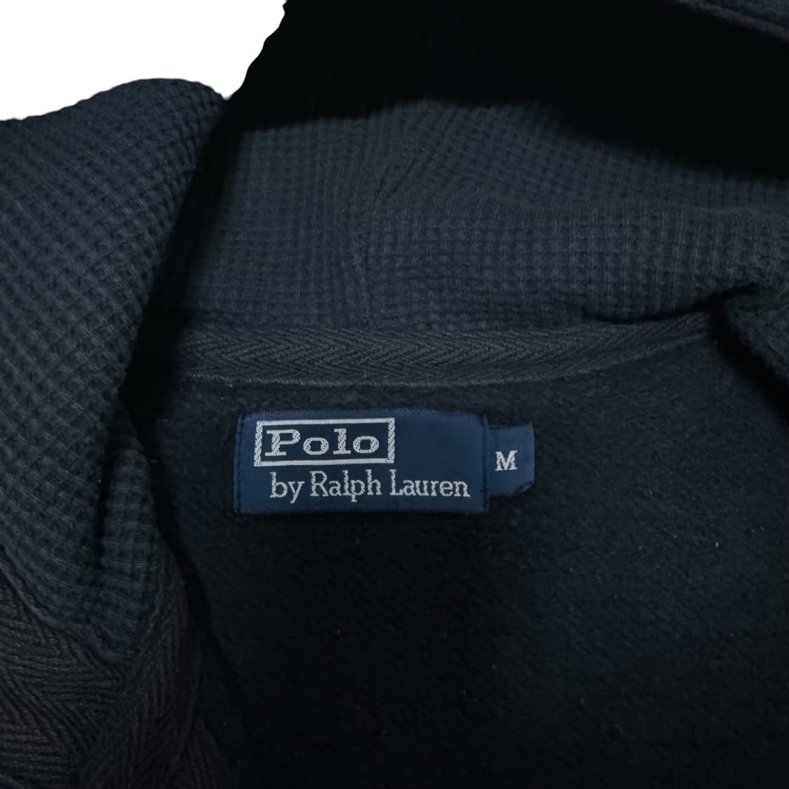 폴로 블랙 써멀 후드집업 상품이미지3