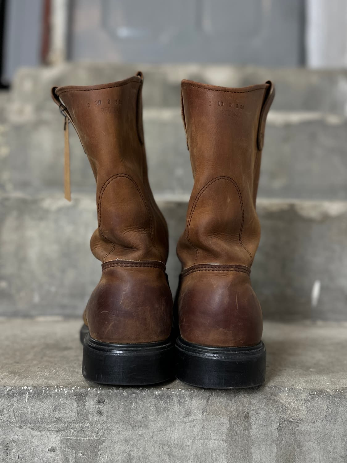 00's OG USA Made 레드윙 1105 페코스 웨스턴 부츠 상품이미지7