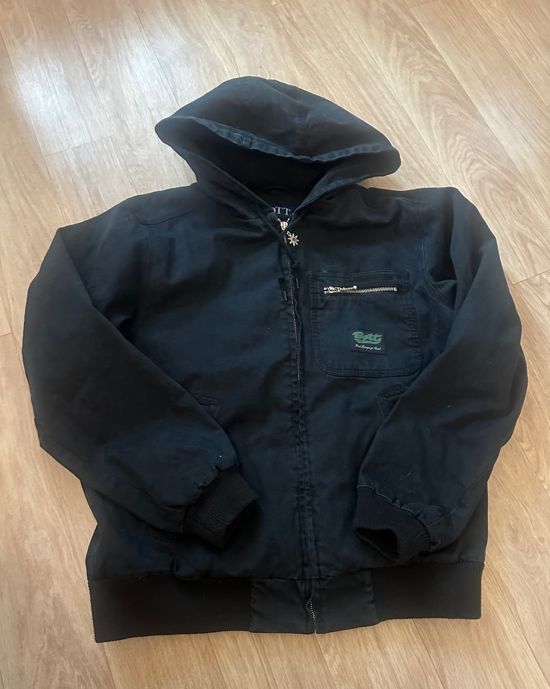 BoTT 캔버스 후디드 자켓 상품이미지1