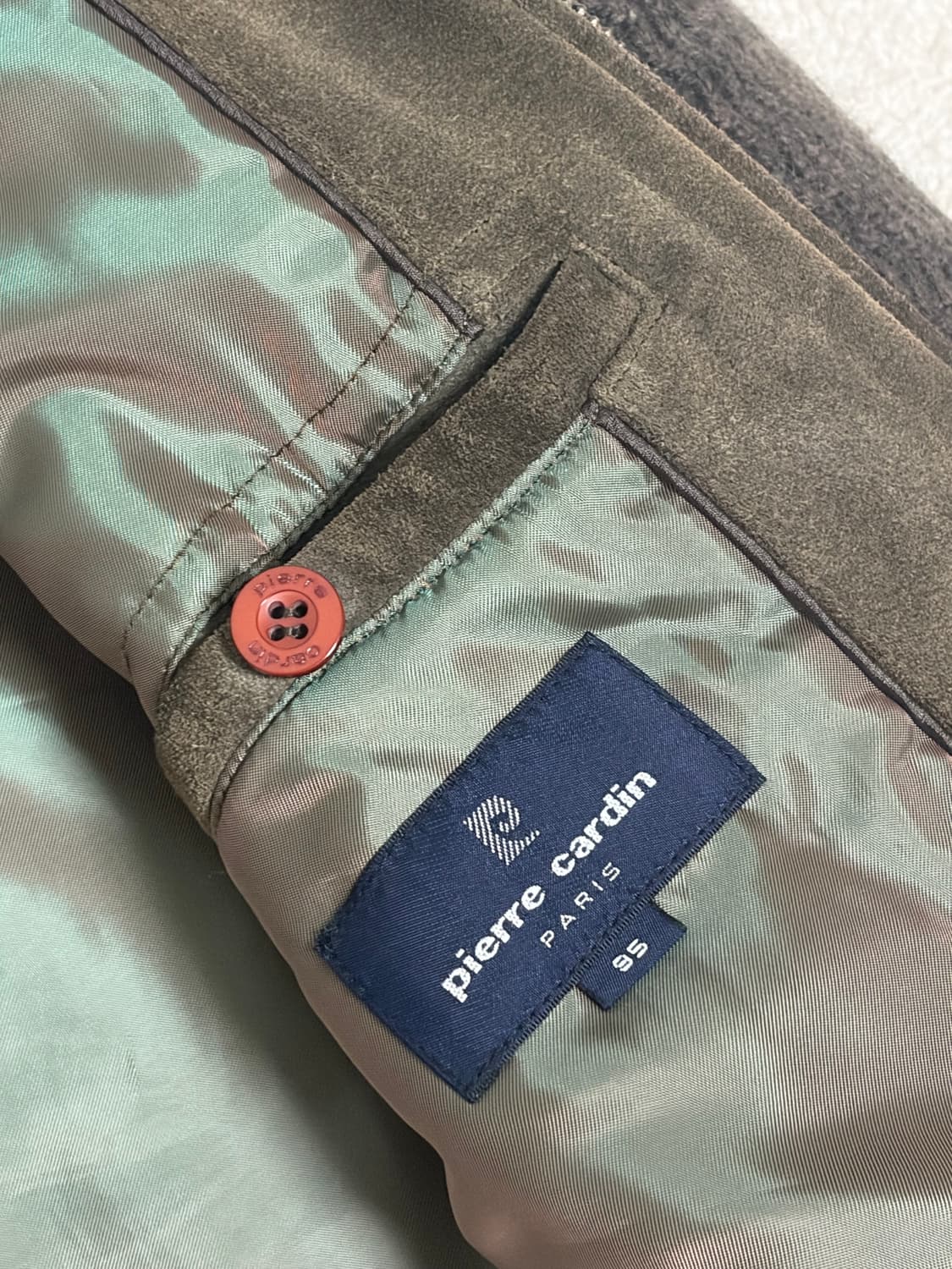 피에르가르뎅 스웨이드 봄버 자켓 m size 상품이미지4