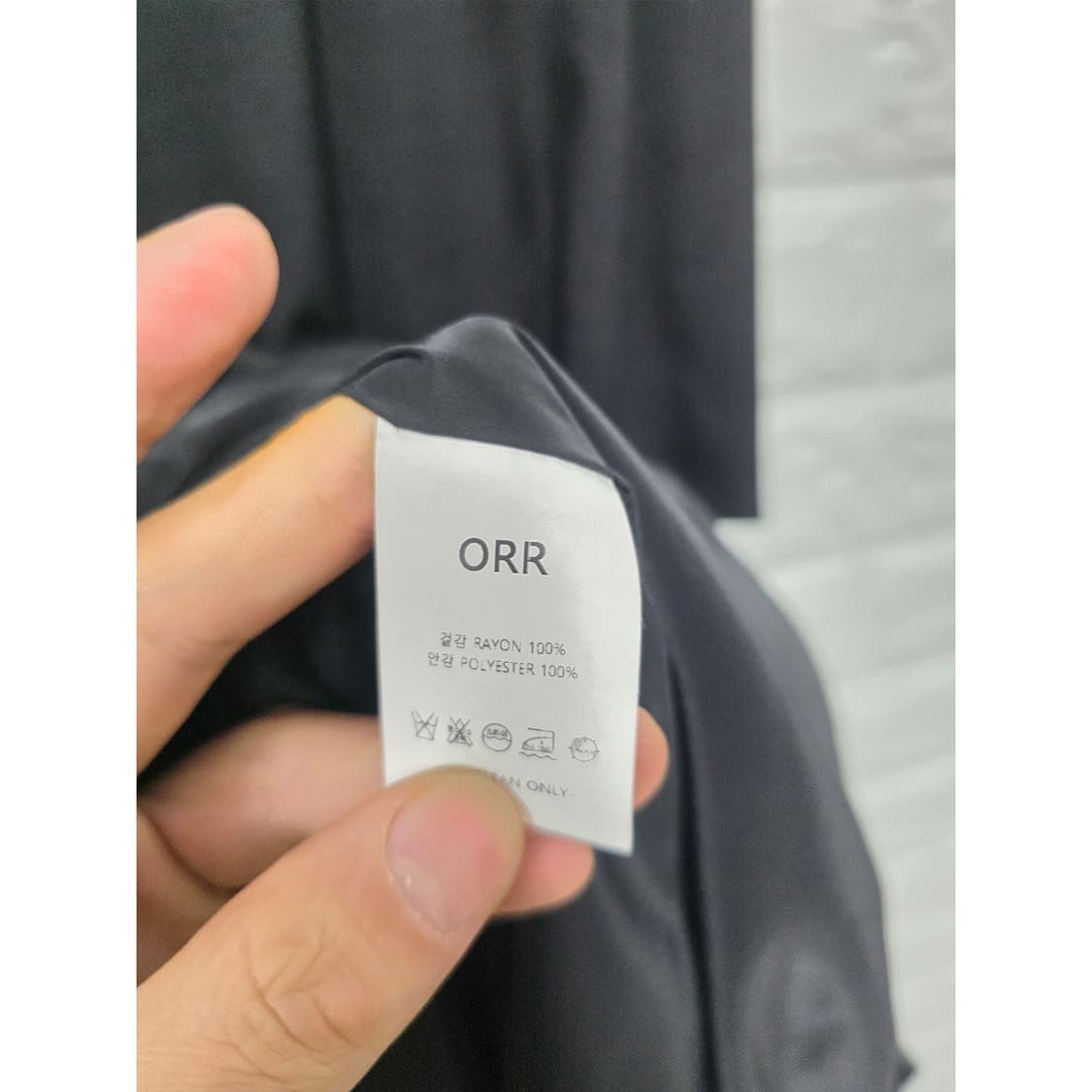 오르 ORR 블랙 롱 원피스 M 상품이미지3