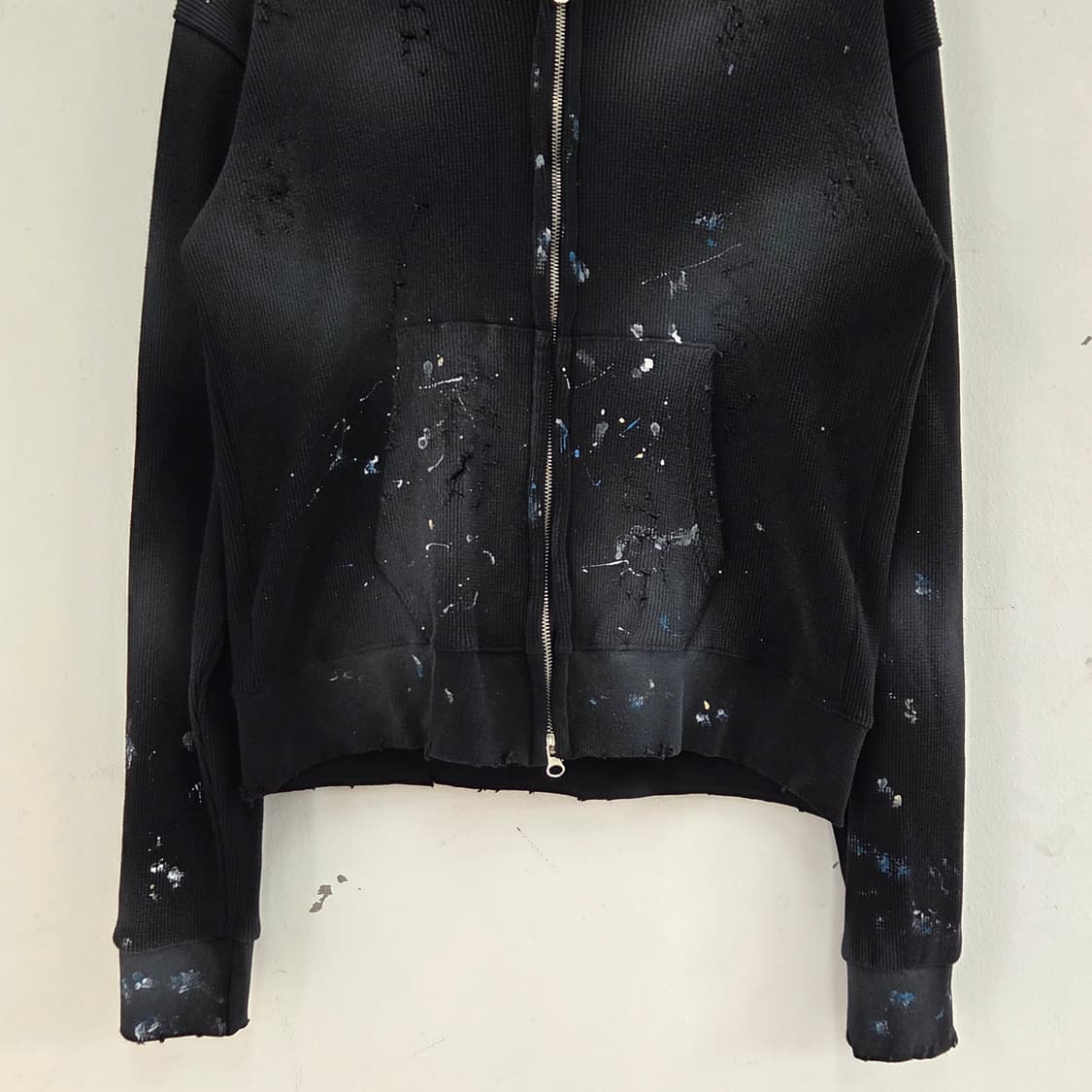 빈티지 와플집업 상품이미지2