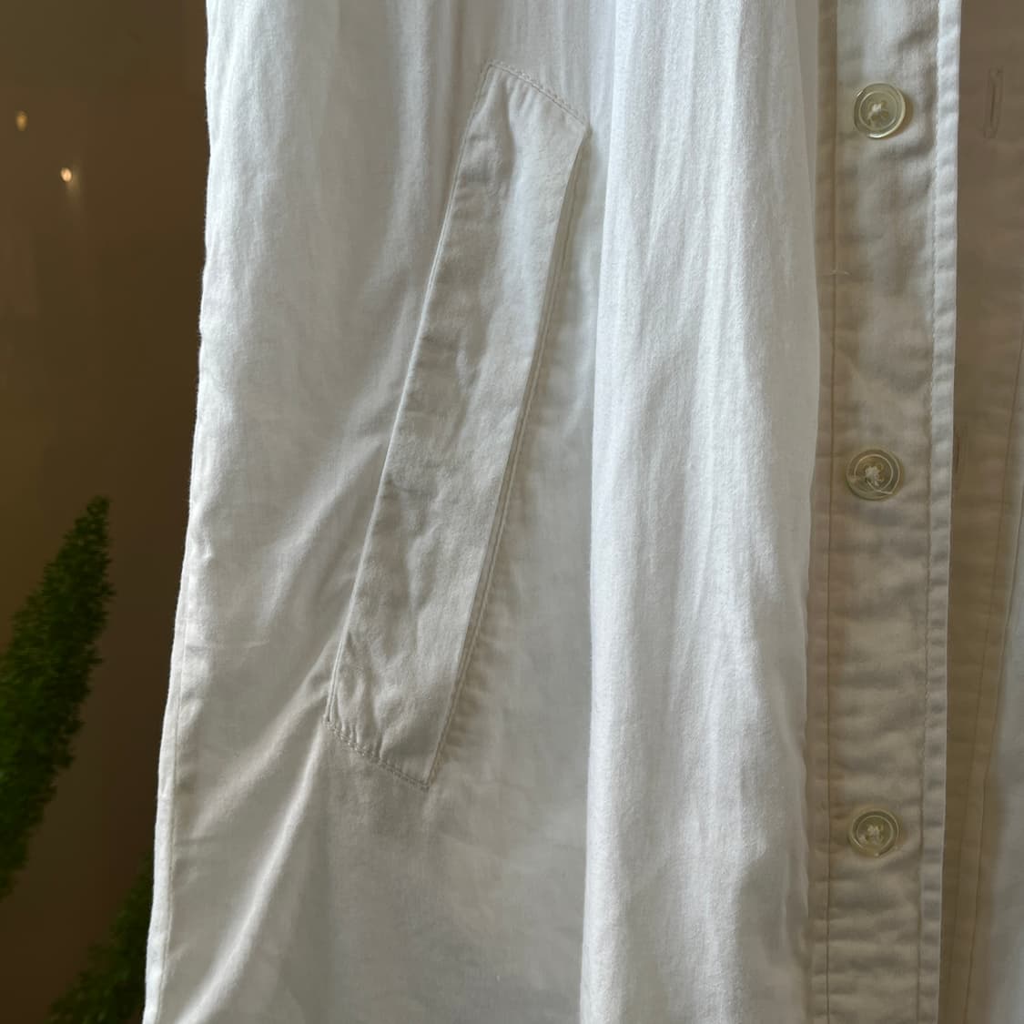 Ann demeulemeester sleeveless long shirt 상품이미지4