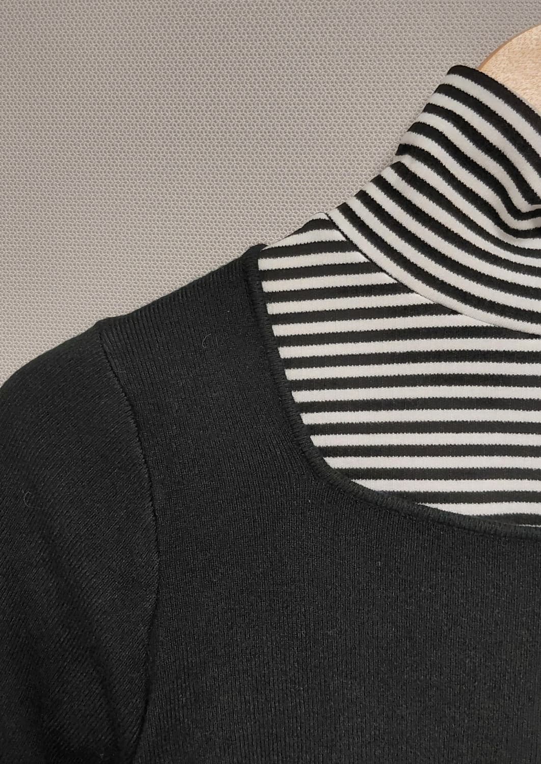 빈티지 스퀘어 넥 반팔니트 상품이미지2