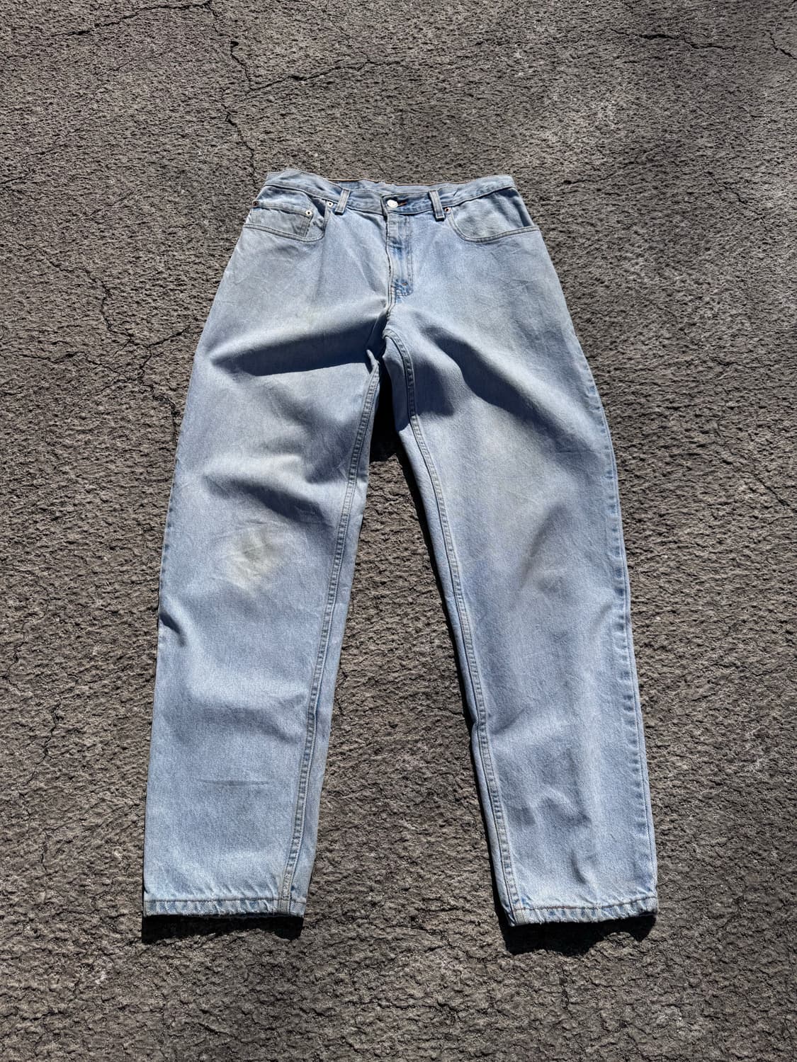 00's 리바이스 560 연청 테이퍼드 데님팬츠 B89 상품이미지4