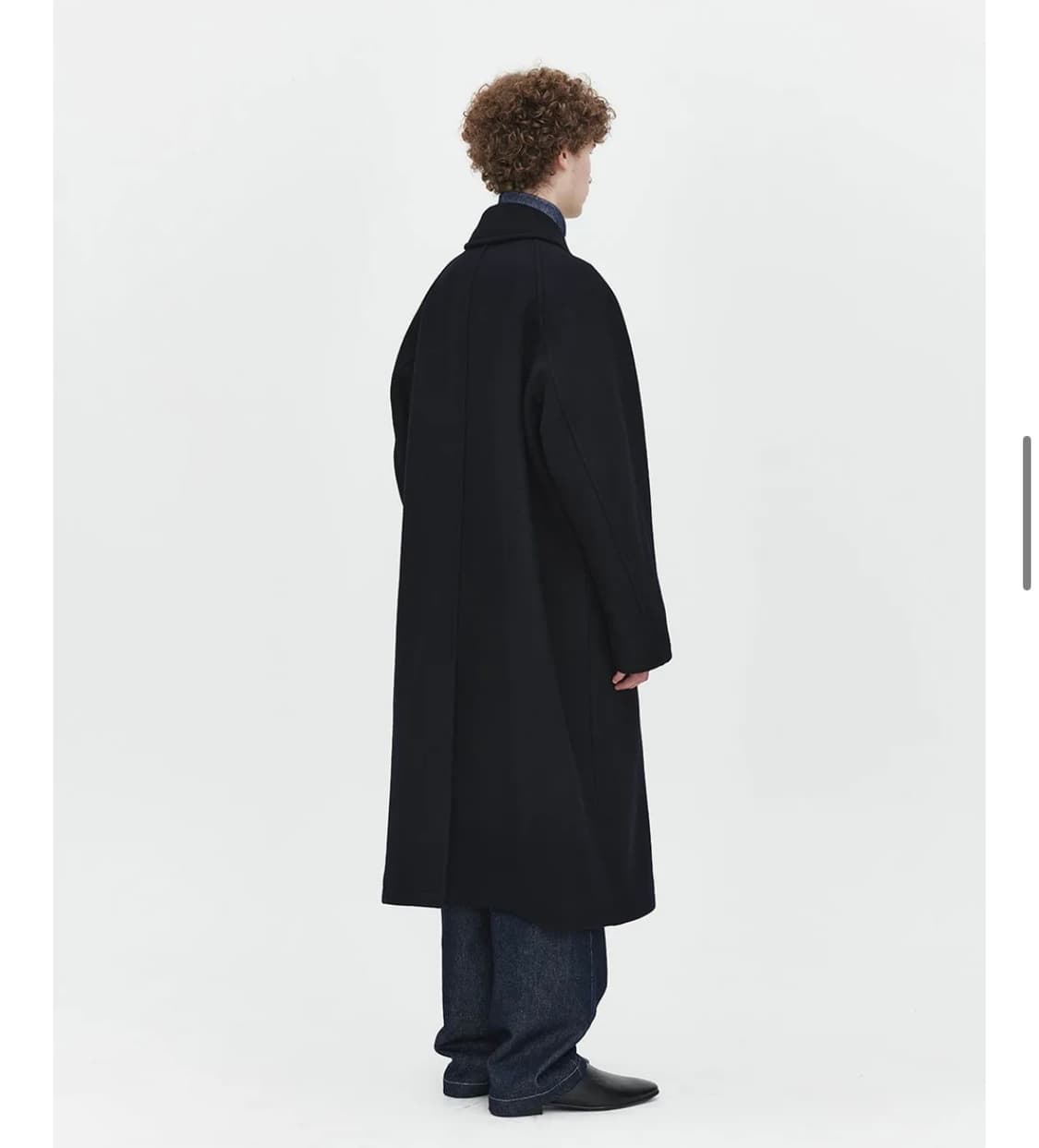 에프터프레이 / 투어리스트 발마칸 코트 네이비 상품이미지3