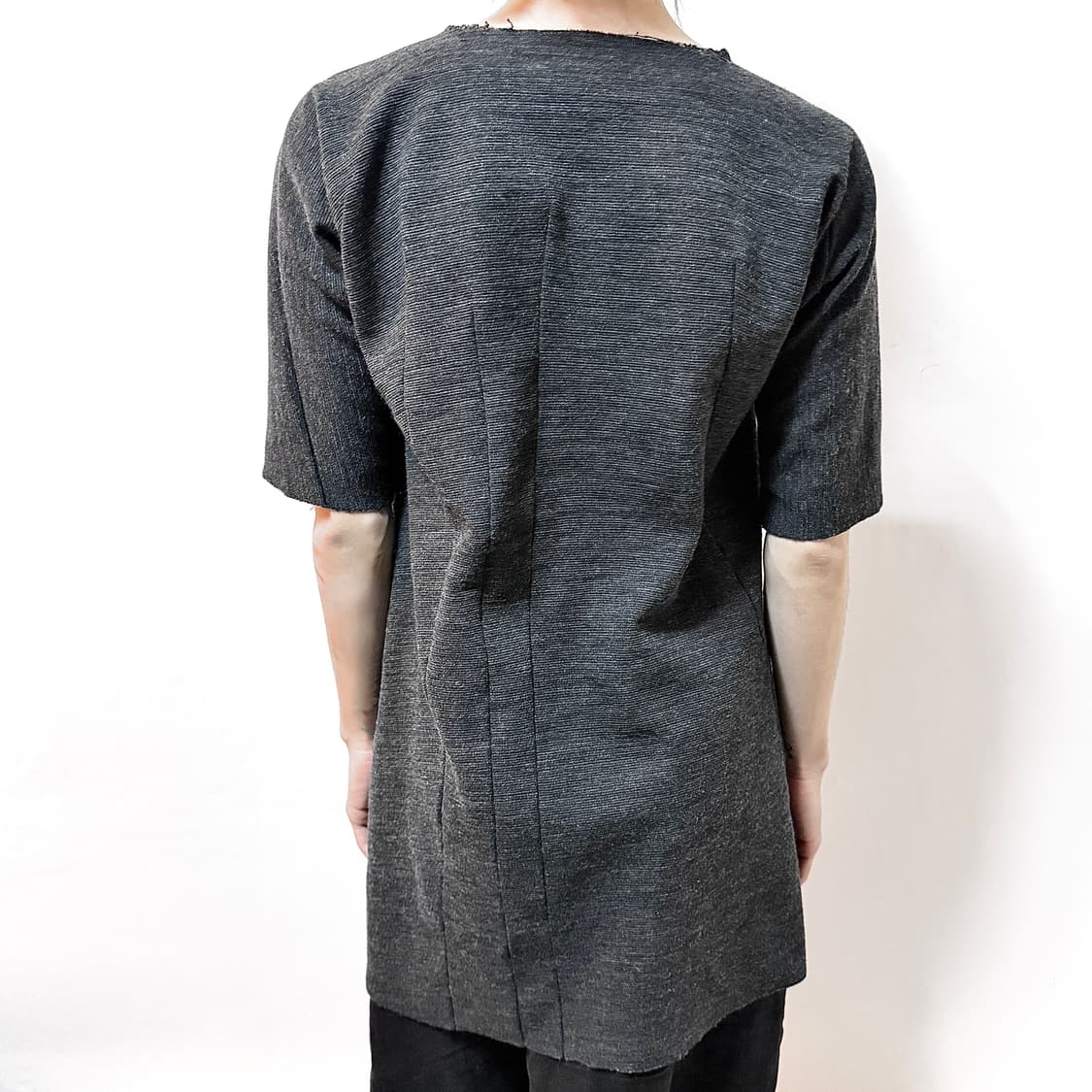 Blanck Distortion Slim Sleeve T-shirt 상품이미지3