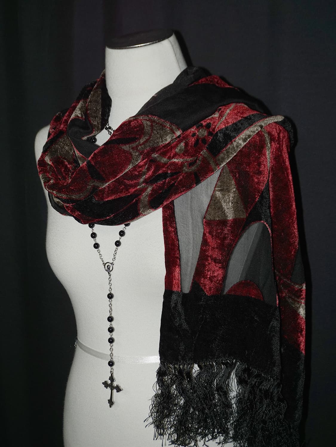 oriental velvet muffler  상품이미지2