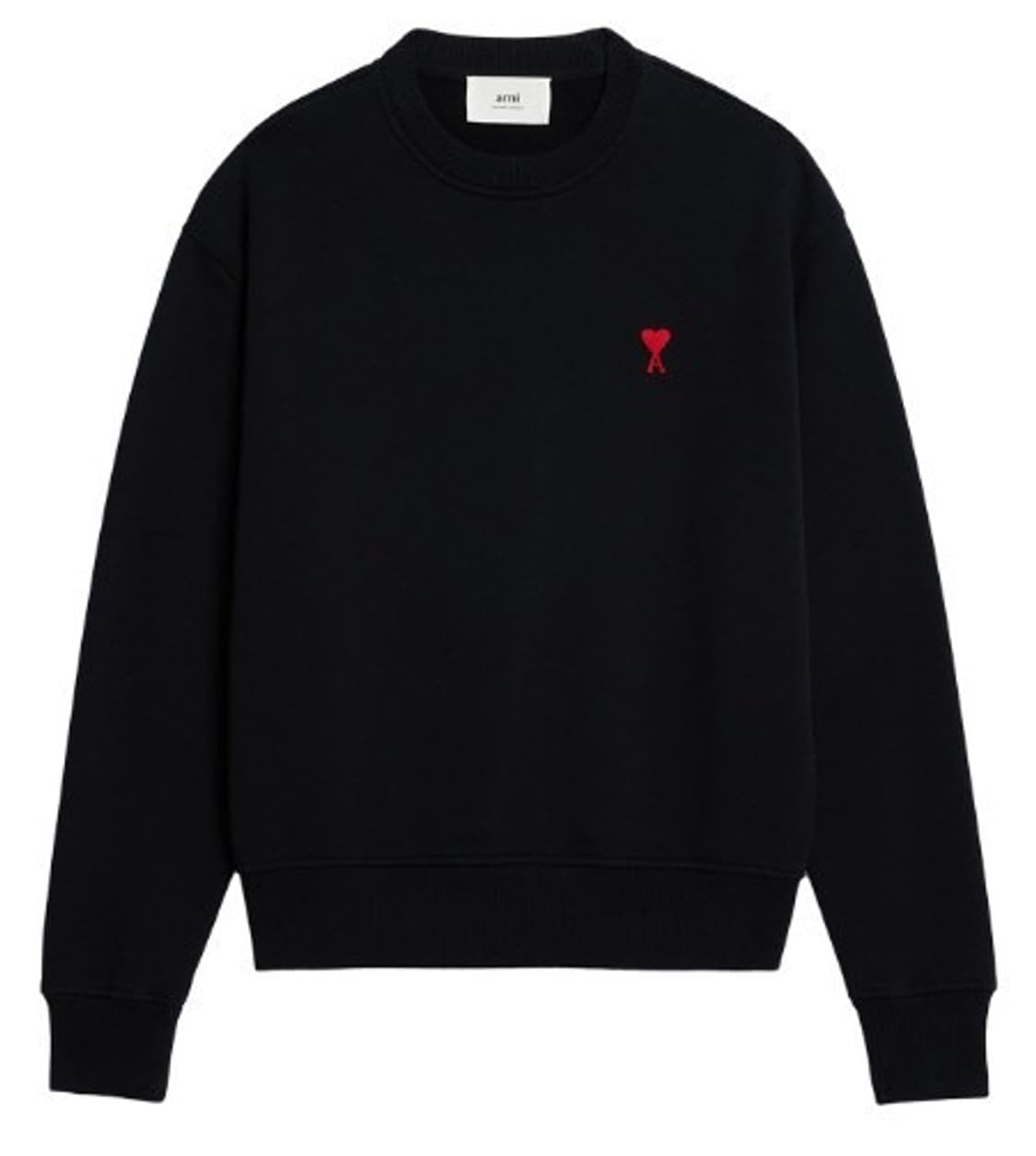 (정품)(새상품)아미 스몰로고 맨투맨 상품이미지1