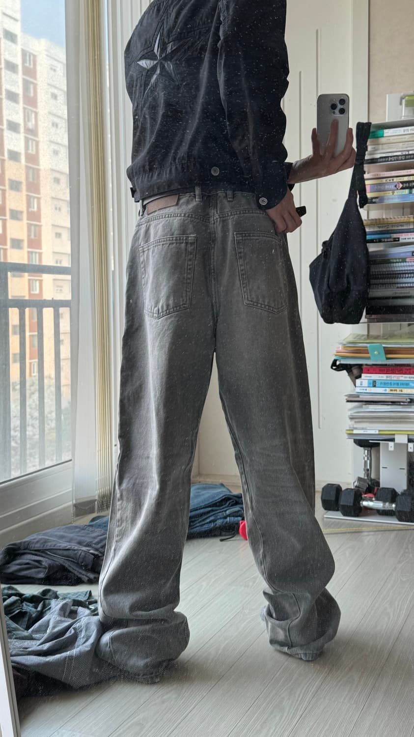 새상품 자라 배기팬츠 42 판매  상품이미지2