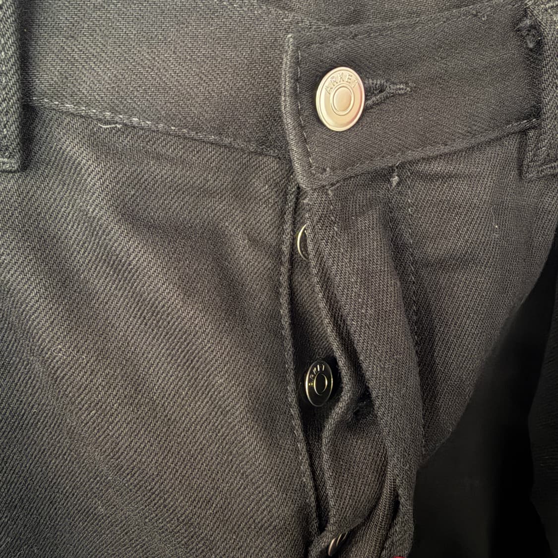 [35] ARKET 아르켓 레귤러핏 블랙진 데님 상품이미지4