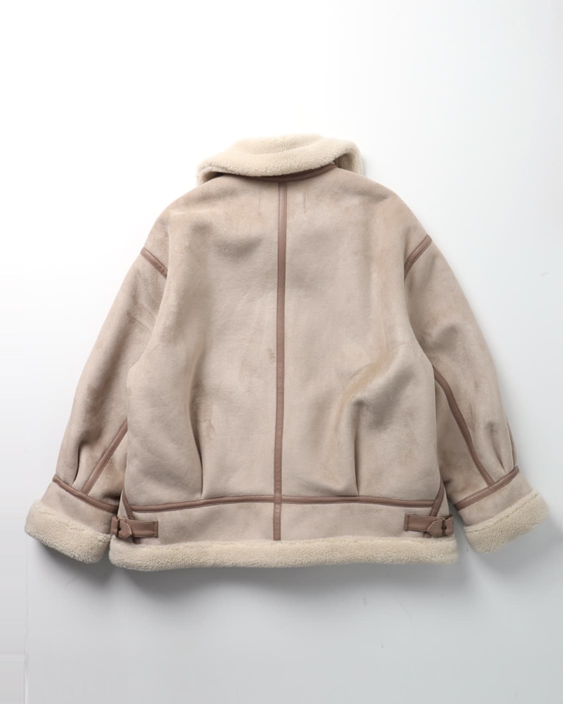Ray BEAMS Fake Mouton Bomber Blouson 상품이미지6