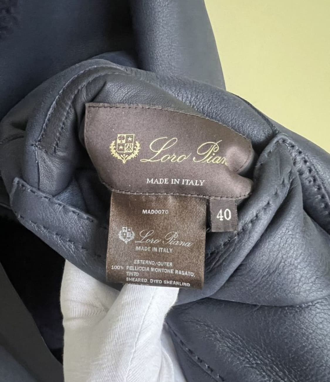 로로 피아나 리버서블 풀집업 코트(무통)40 사이즈-해외발송 상품이미지8