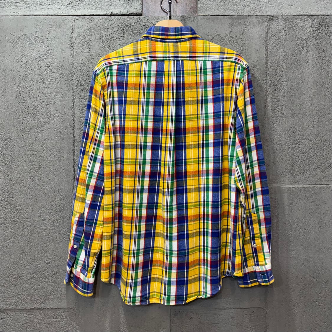 랄프로렌 폴로 체크 플란넬 셔츠 (L)  상품이미지2