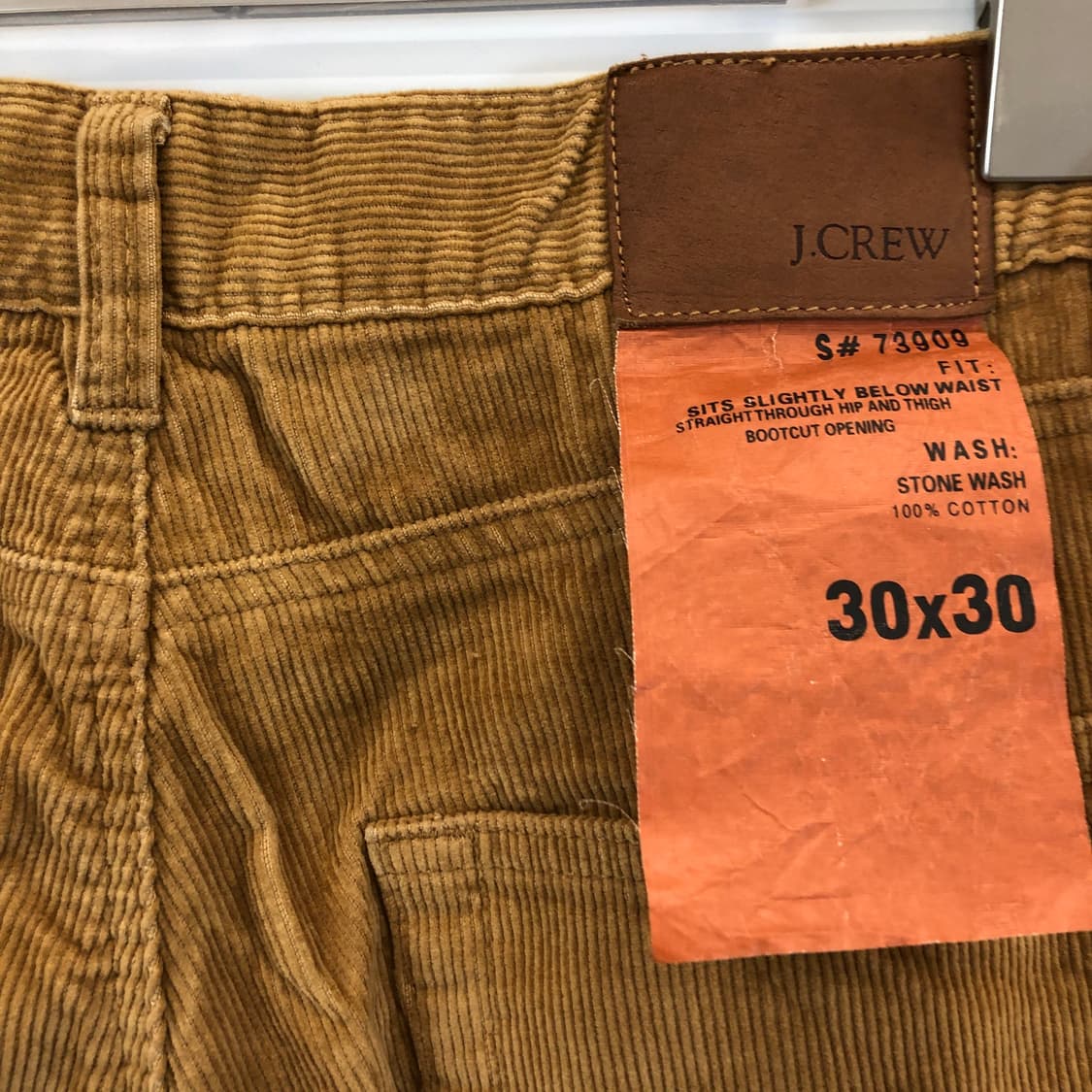 J CREW 제이크루 코듀로이팬츠 여성 28 인치 부츠컷 상품이미지3
