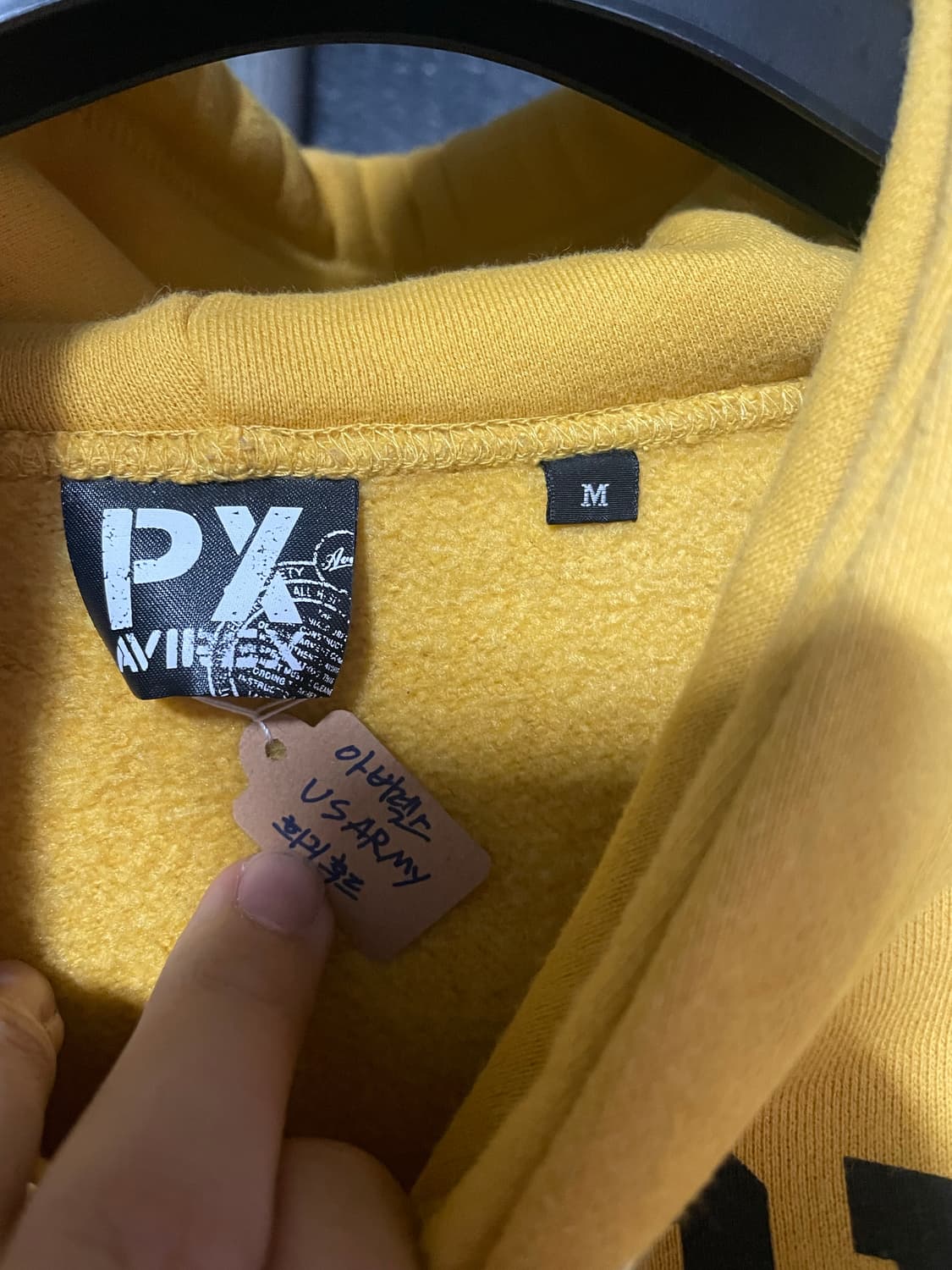 Avirex us army 후드티 상품이미지2