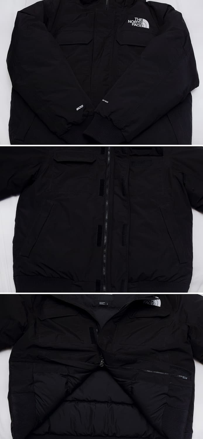 노스페이스 뉴 맥머도 봄버 다운 패딩 블랙 (US L / 105-110) 상품이미지6