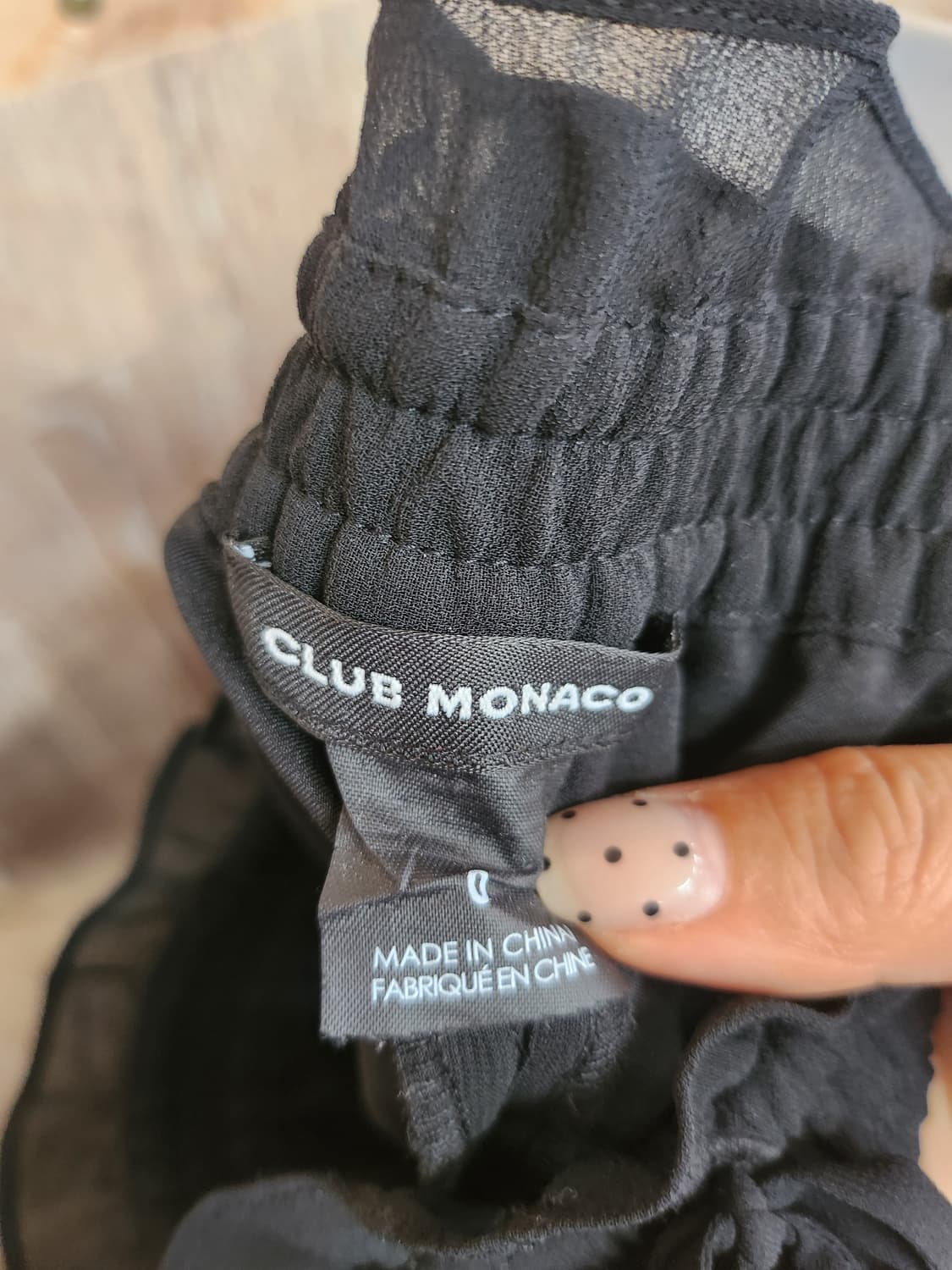 842) 클럽모나코 플리츠 쉬폰 반바지 상품이미지6