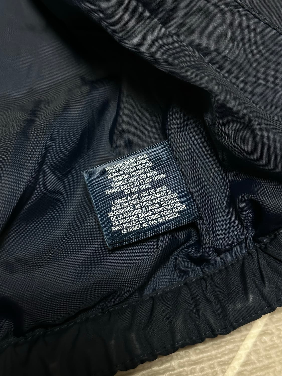 폴로 빅포니 패딩 네이비 상품이미지6