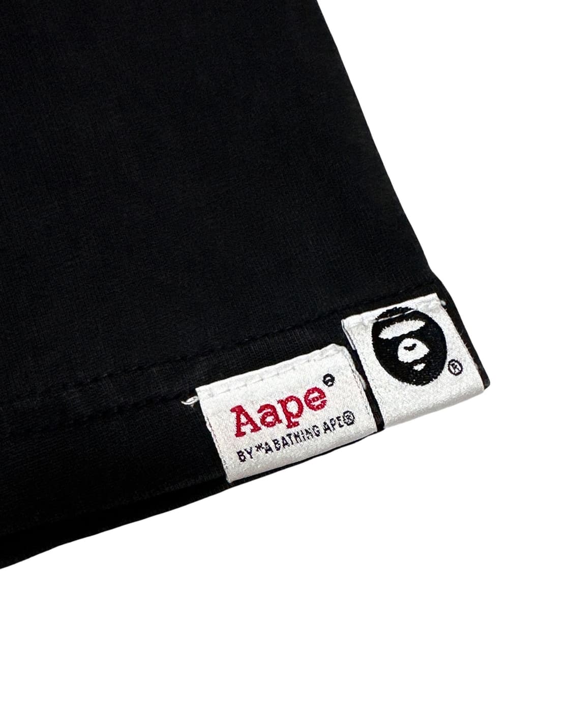 Aape 에이프 블랙 반팔 티셔츠 상품이미지6