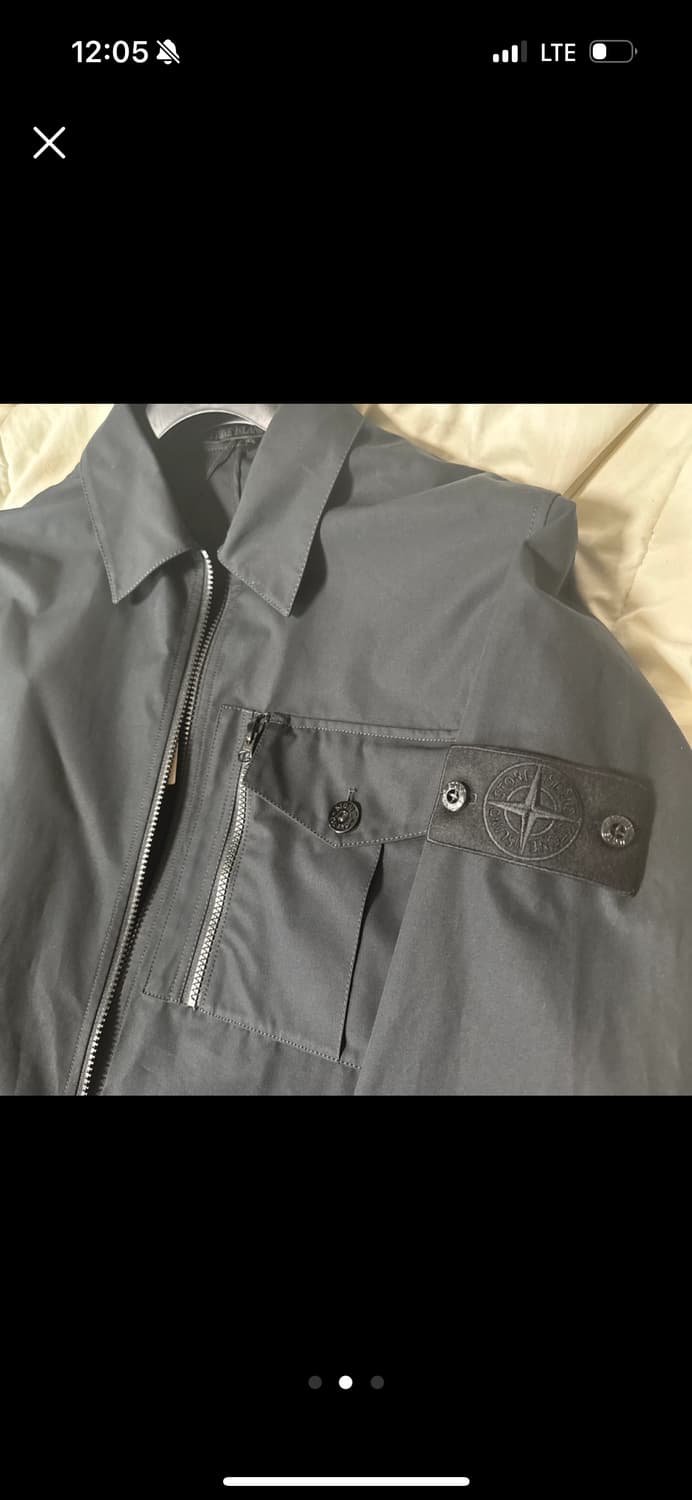 [XL] 25ss 스톤아일랜드 고스트피스 셔츠 자켓 상품이미지2