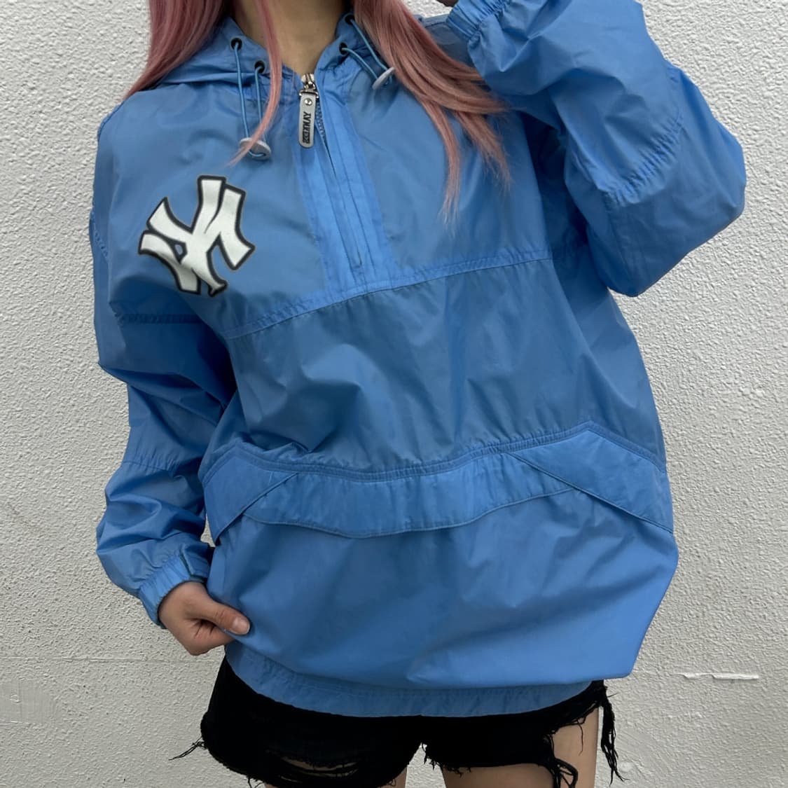 MLB 소라맛 후드 바람막이 95 상품이미지1