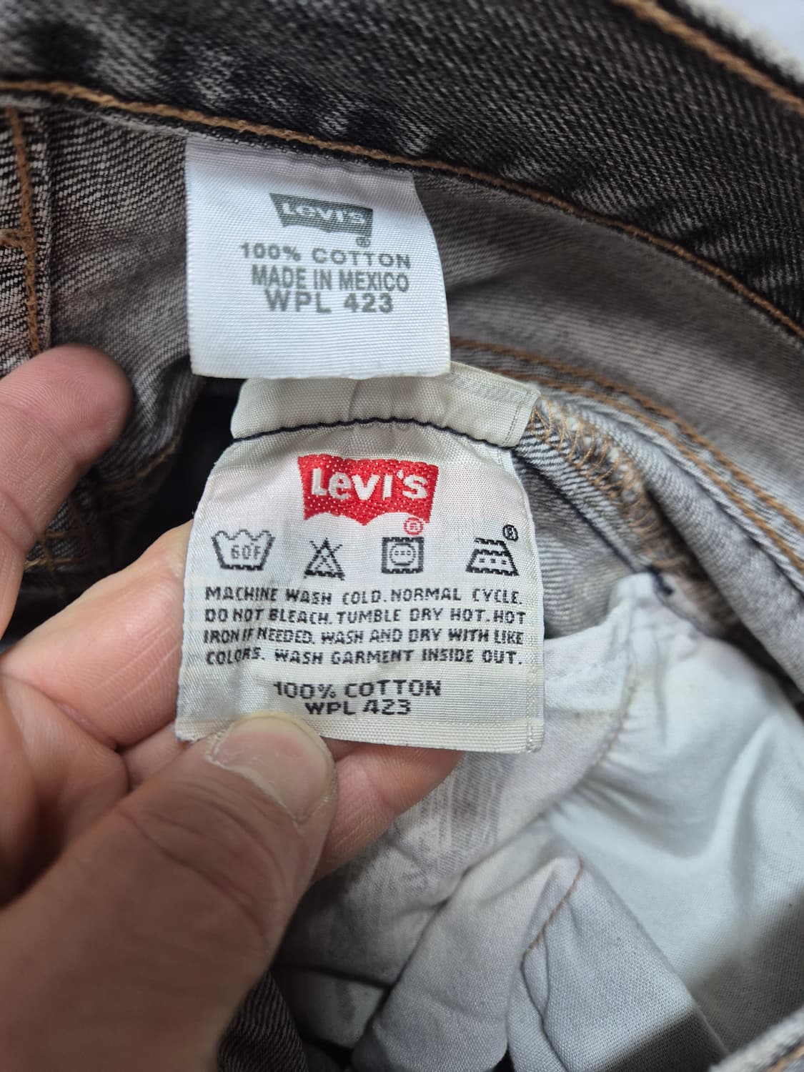 리바이스 501 청바지 상품이미지5