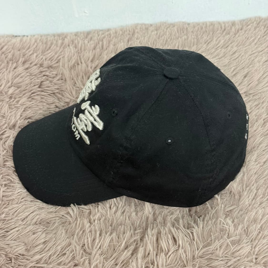 쌈디 다크룸 스튜디오 블랙 볼캡 상품이미지2