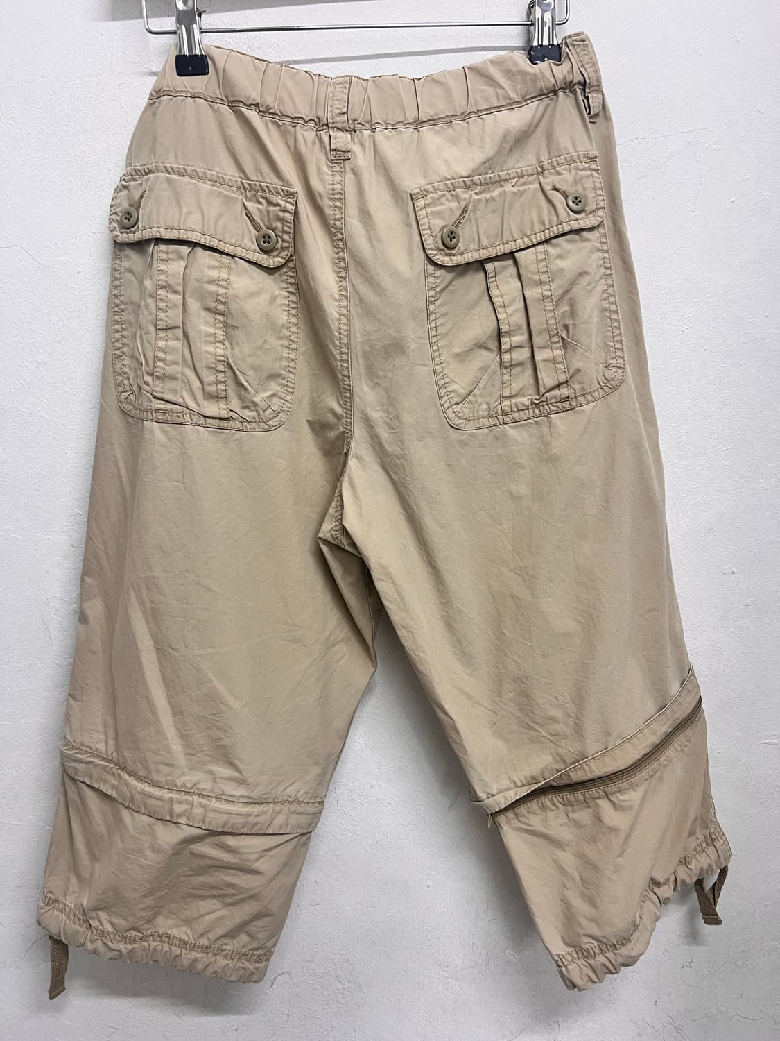 길이조절 칠부 카고 팬츠 상품이미지2