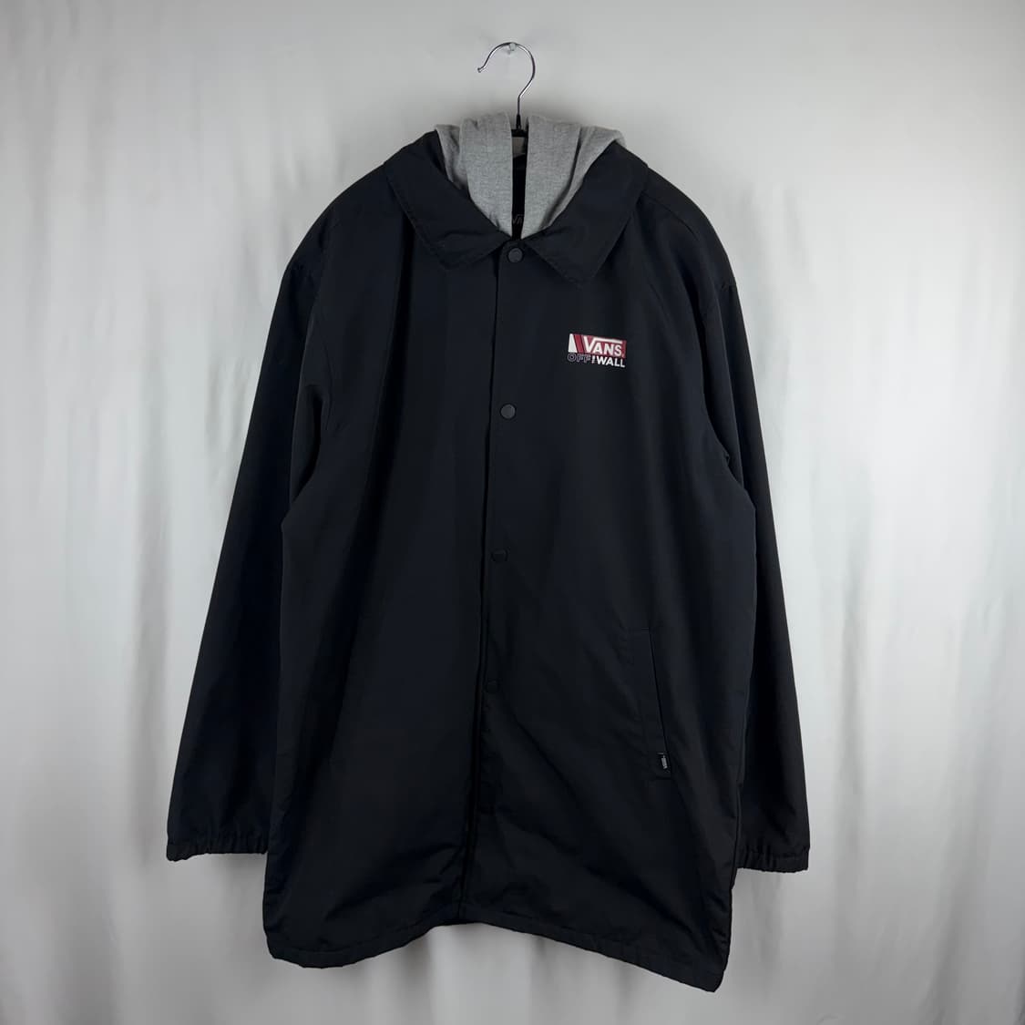 L) 반스 후드 코치 자켓 블랙 상품이미지2